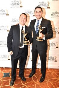 Matt DeLucia and Keith Jones won an Emmy for Deadly Derailment: From Breaking to Investigating- NBC10